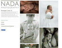 Tablet Screenshot of nadaphotography.co.uk